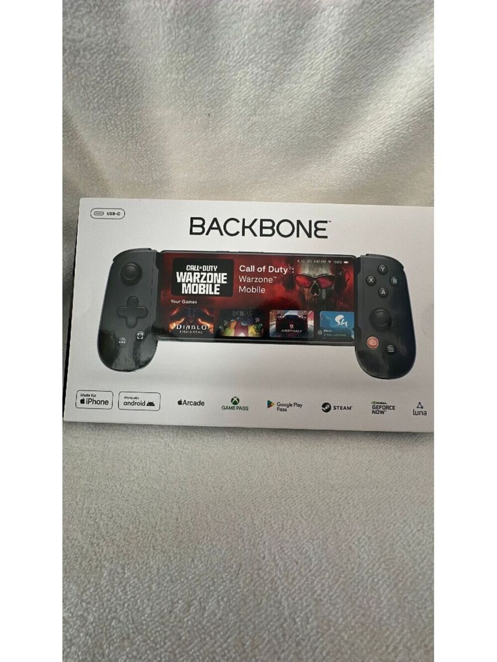 BACKBONE Pro Mobile Gaming Controller for iPhone 15/16/17 & Android,
